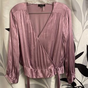 Medium Lavender silken top 1. State